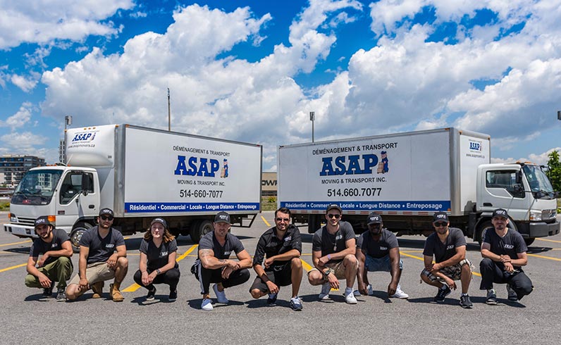 ASAP's friendly long distance movers